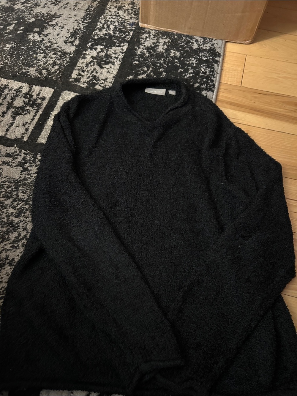 croft & barrow Black Men's Crewneck Sweater